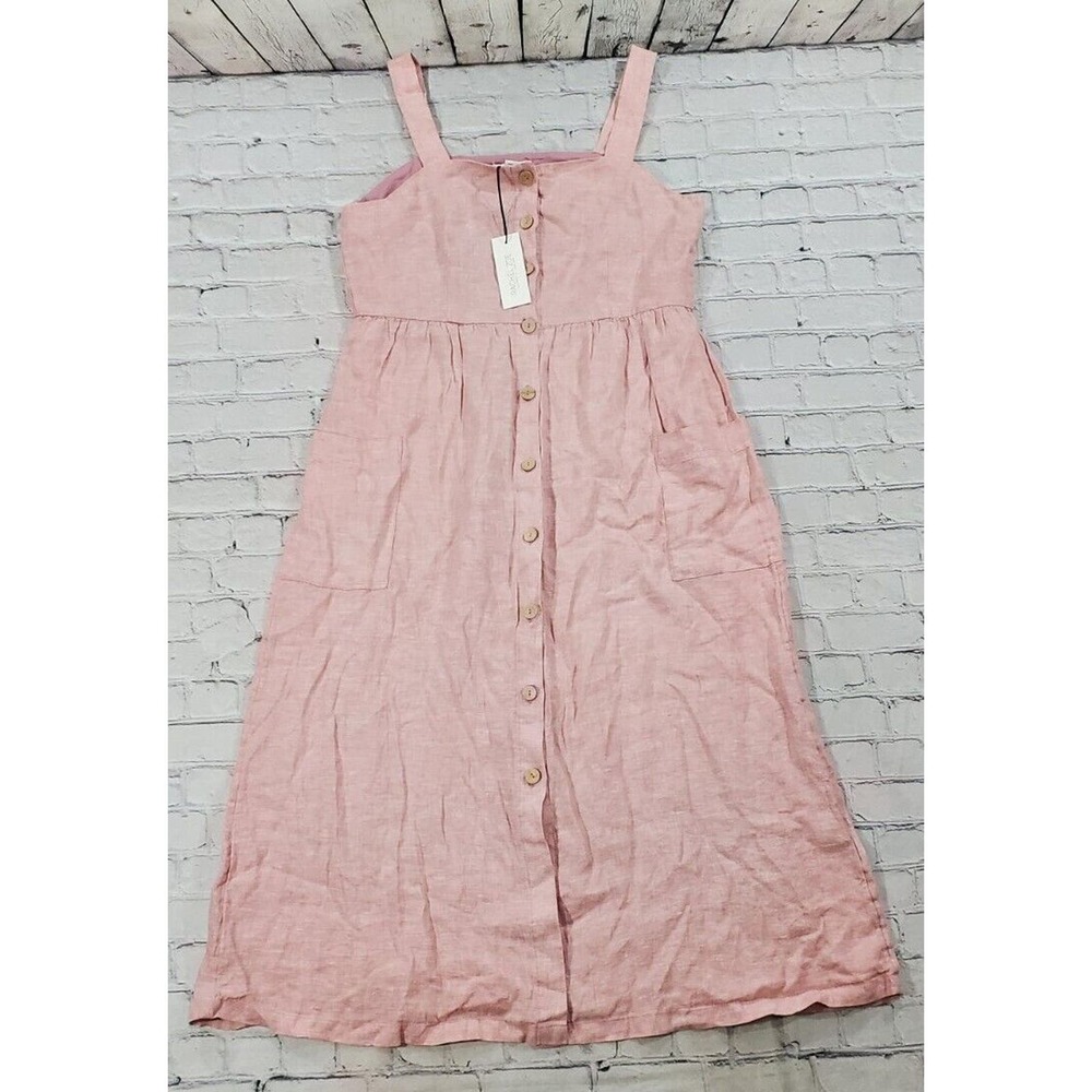 Rachel Zoe Pink Midi Dress